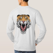 タイガーTシャツ Tシャツ (裏面)
