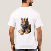 タイガーTシャツ Tシャツ (裏面)