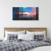 タイガ（シリーズ） キャンバスプリント (インサイチュ (寝室))