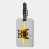 タイキビーおもちゃキウィアナ ラゲッジタグ (正面縦)