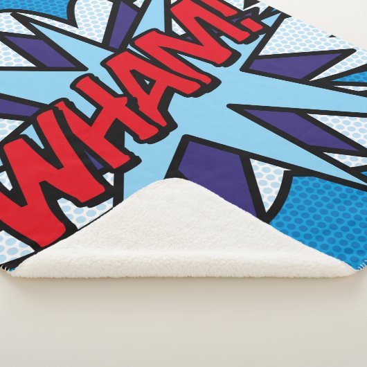 タイクールプモダングラフィック漫画ブックWHAMおもしろい シェルパブランケット (3/4)