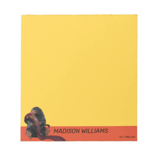 タイグラフィック付きテディ ノートパッド