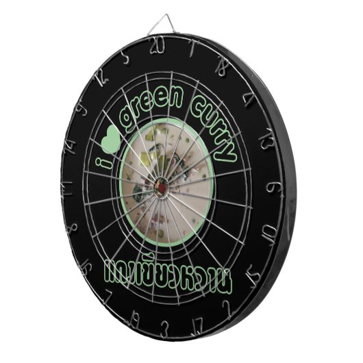 タイグリーンカレー大好き…タイ通り食品 ダーツボード (正面右)