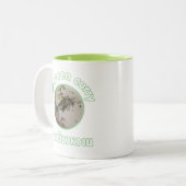 タイグリーンカレー大好き…タイ通り食品 ツートーンマグカップ (正面左)