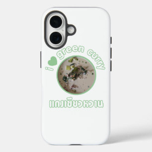 タイグリーンカレー大好き…タイ通り食品 iPhone 16ケース