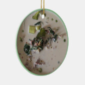 タイグリーンカレー[แกงเขียวหวาน] ...アジア料理 セラミックオーナメント (右)