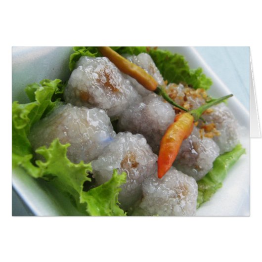 タイサゴとチリ…タイ通りフードカード (正面横)