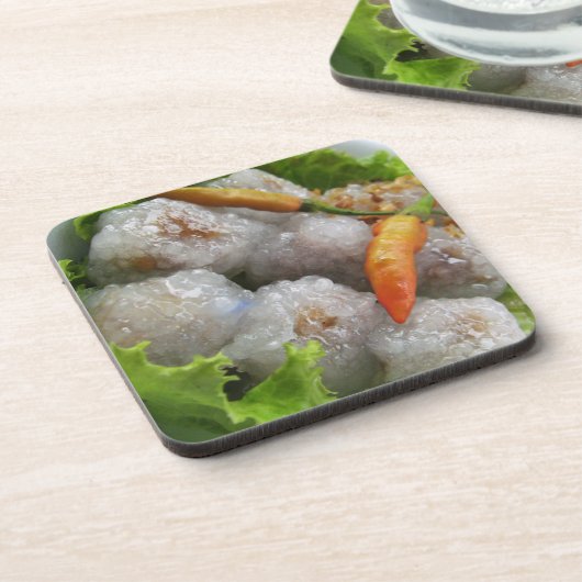 タイサゴとチリ…タイ通り食品 コースター (左側)