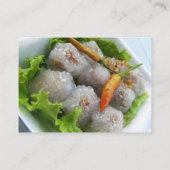 タイサゴとチリ…タイ通り食品 名刺 (裏面)