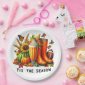 タイザシーズン紙プレート ペーパープレート (パーティー)