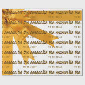 タイザシーズン金ゴールドラッピング紙 ラッピングペーパー (フラット)