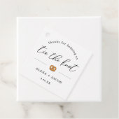 タイザノットプレッツェル結婚式の引き出物感謝していラベル フェイバータグ (インサイチュ)