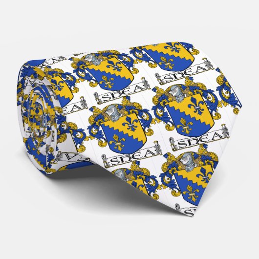 タイシアバターの紋章付き外衣 ネクタイ (ロール)