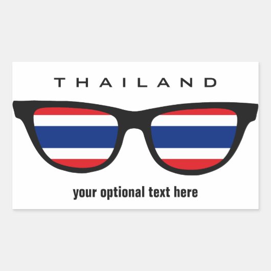 タイシェーズカスタムステッカー 長方形シール (正面)