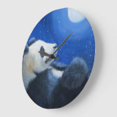 タイシャンザムーン ラージ壁時計 (傾斜)