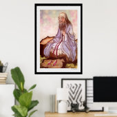 タイシャンラオジュンプリント ポスター (ホームオフィス)