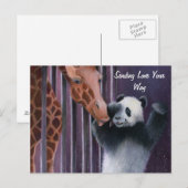 タイシャンSniffyからキスを恋しく思取得する ポストカード (正面/裏面)