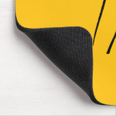 タイシンプルポグラフィカスタムイニシャル マウスパッド (コーナー)