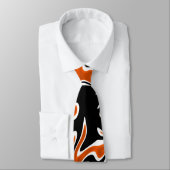 タイジザゴブラックオレンジブロッツ ネクタイ (タイ)