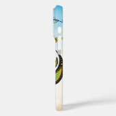 タイジフラワー – 緑と黄色のフローラアート Case-Mate iPhoneケース (裏面 / 左)