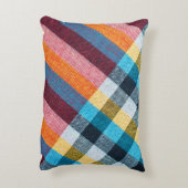 タイスタイルふんどし生地のクローズアップ アクセントクッション (裏面(縦))