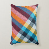 タイスタイルふんどし生地のクローズアップ アクセントクッション (正面(垂直))