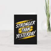 タイスタントライザージムやる気を起こさせる引用文Wor カード (正面)