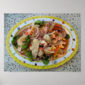 タイスパイシーソーセージサラダ…アジア通り食品 ポスター (正面)