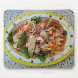 タイスパイシーソーセージサラダ…アジア通り食品 マウスパッド