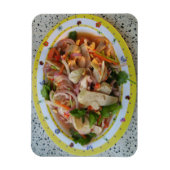タイスパイシーソーセージサラダ…アジア通り食品 マグネット (縦)