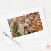 タイスパイシーソーセージサラダ…アジア通り食品 長方形シール (封筒)