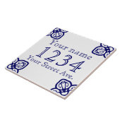 タイスペインのルハウス看板 タイル (側面)