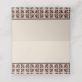 タイスペインのル座席表 プレイスカード (内部開封)