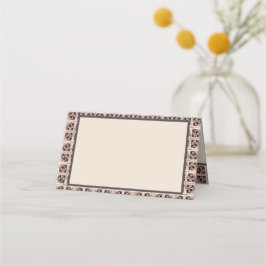 タイスペインのル座席表 プレイスカード