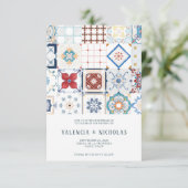 タイスペインのル結婚式の日付の保存 セーブザデート (スタンド正面)