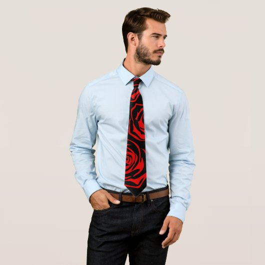 タイズブラックバラ ネクタイ (インサイチュ)