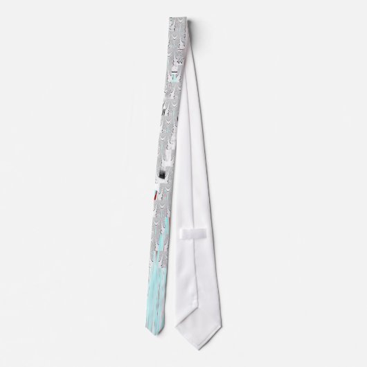 タイタイル – イメージテンプレート ネクタイ (裏面)