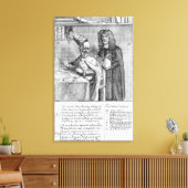 タイタスのオート族の描写 キャンバスプリント (インサイチュ (リビング))