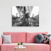 タイタニックのプロペラ キャンバスプリント (インサイチュ (リビング))