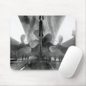 タイタニックのプロペラ マウスパッド (マウス)