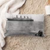 タイタニックの最後の写真 ランバークッション (ブランケット)