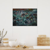 タイタニックの沈下 ポスター (キッチン)