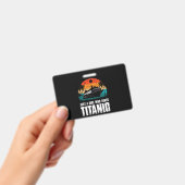 タイタニックを愛する女の子 バッジ (手持ち)