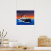 タイタニックアートプリント ポスター (キッチン)