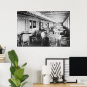 タイタニックカフェポスター ポスター (ホームオフィス)