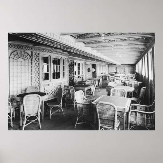 タイタニックカフェポスター ポスター (正面)