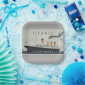 タイタニックスクエアパーティー紙プレート ペーパープレート (パーティー)