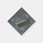 タイタニックパーティー スタンダードカクテルナプキン (角)