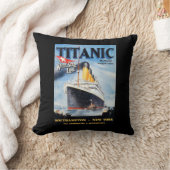 タイタニックホワイトスターライン – 世界最大のライナー クッション (ブランケット)