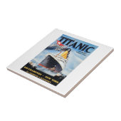 タイタニックホワイトスターライン – 世界最大のライナー タイル (側面)